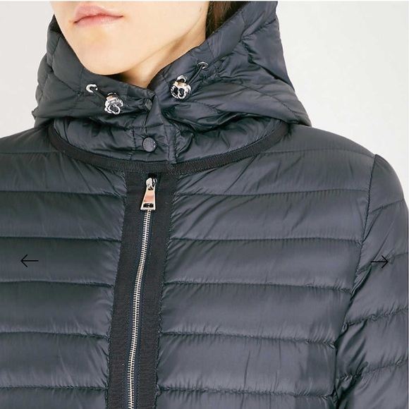 moncler raie hooded down jacket